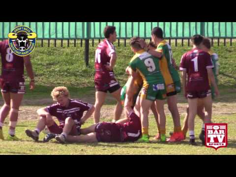 2017 Group 7 RL Round 13 Under 18s Highlights - Stingrays of Shellharbour Vs Albion Park-Oak Flats