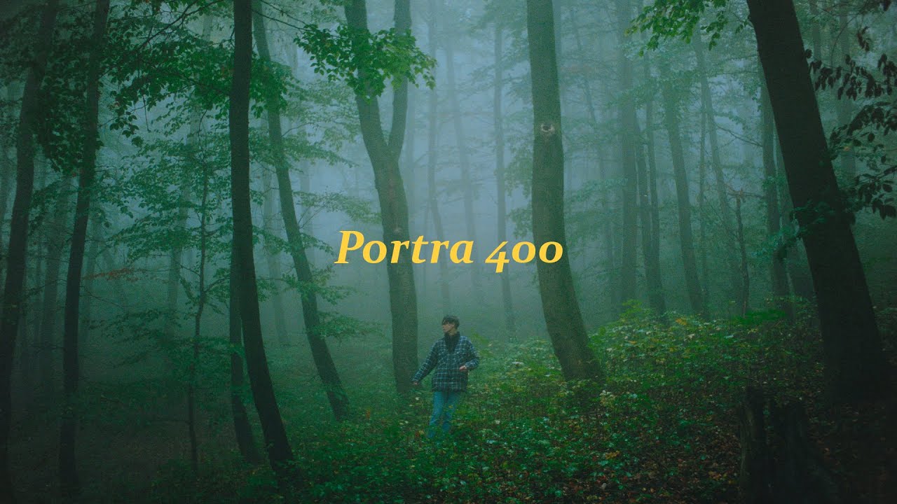 Watch video Moody Film Photography in the fog - Portra 400 Now Moody Film Photography in the fog - Portra 400