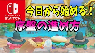 【Switch】スーパーカービィハンターズの序盤の進め方！今日から始める方必見！
