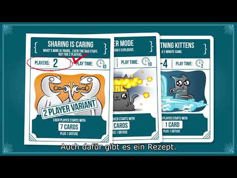 Exploding Kittens – Recipes for Disaster (Trailer)