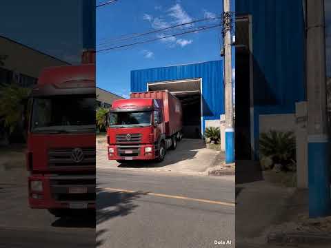 Galpão para caminhão, bairro Deschamps , Ilhota, SC, Brasil #ilhota #santacatarinabrasil