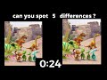 PBS Pbs Dinosaur Train FindTheDifference SpotTheDifference Challenge