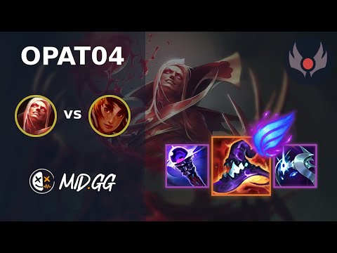 MID.GG: [ Opat04 ] Vladimir MID vs Taliyah | EUW GRANDMASTER | LOL Season 2025