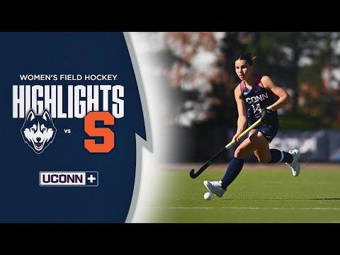 HIGHLIGHTS | UConn Women's Field Hockey vs. Syracuse