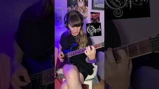 MOONLAPSE VERTIGO- Opeth riffs are just so otherworldly 🌒 #guitar #guitarcover #opeth #deathmetal
