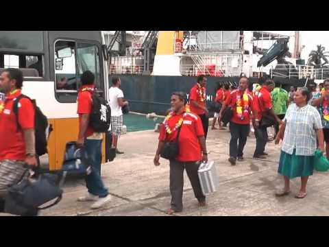 Northern Cook Islanders arrive for Te Maeva Nui