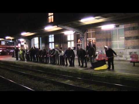 Dernier jour du MARIN, signaleur à Tournai.