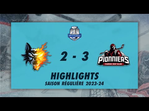 Brûleurs de Loups de Grenoble 2-3 Pionniers de Chamonix - Highlights - Synerglace Ligue Magnus 23/24
