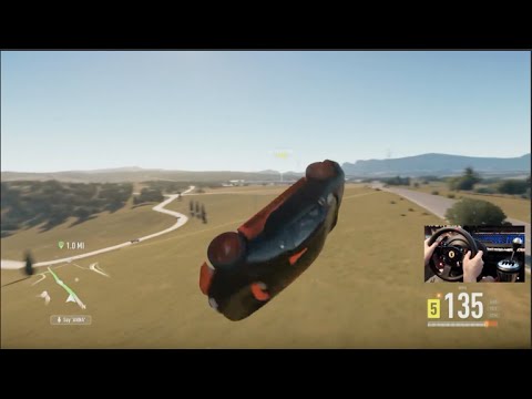 Forza Horizon 2 LP Ep38 150k Subs!! Bugatti Life! w/Thrustmaster Wheel Cam | SLAPTrain