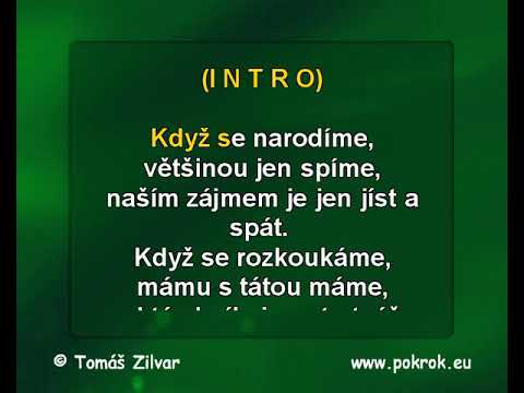 Když se narodíme - Jitka Zelenková, DEMO, Karaoke, instrumental z www.svetkaraoke.cz