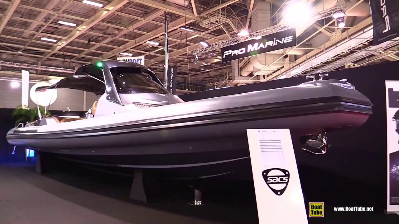 2017 Sacs Strider 13 Inflatable Boat - Walkaround - 2016 Salon Nautique Paris