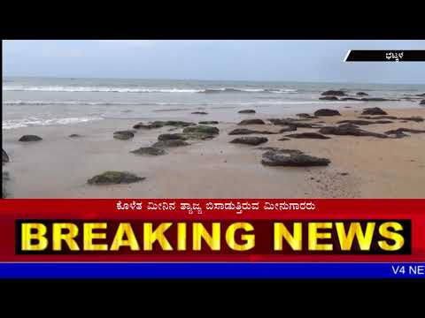 Villagers Outrage for Dirty Smell in Bhatkal Beach.