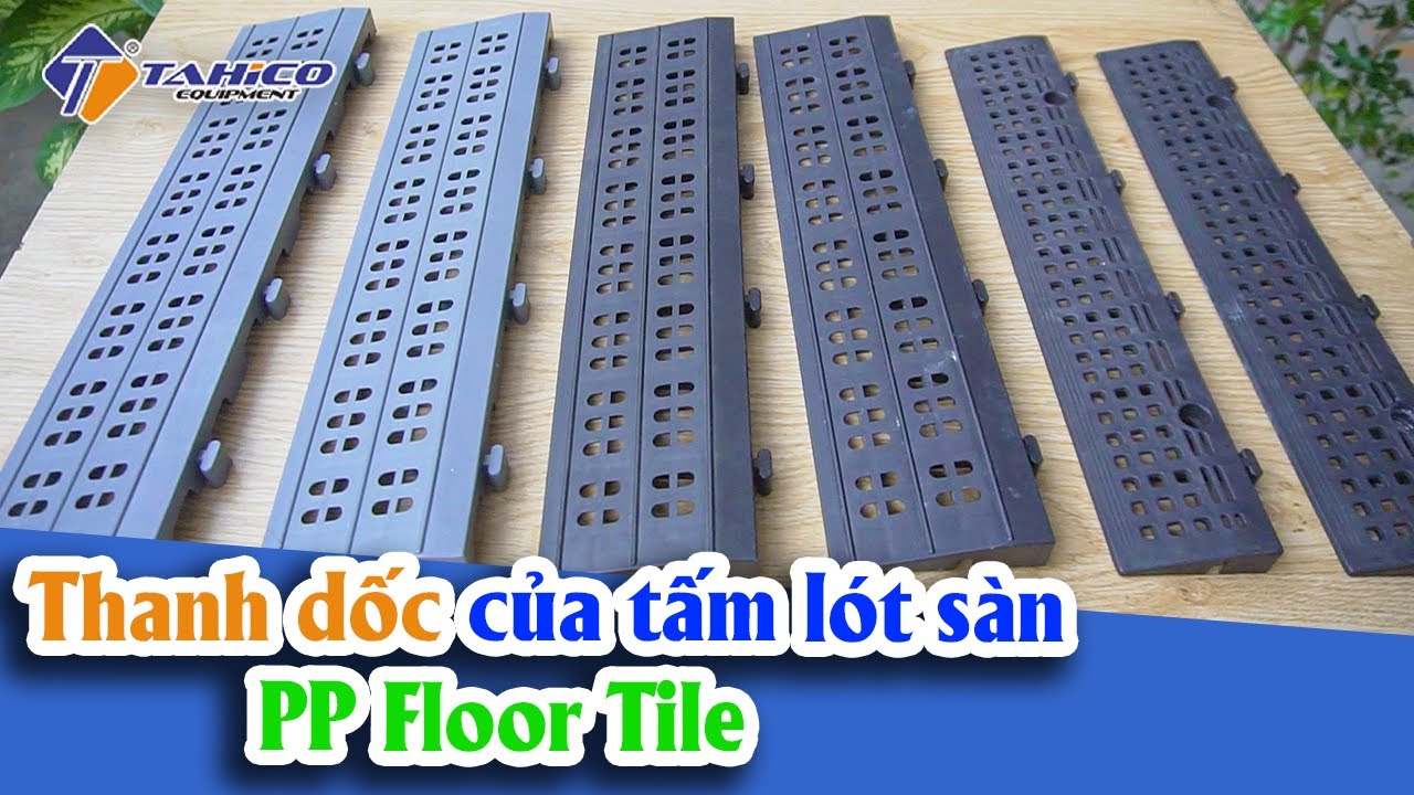 Thanh dốc của tấm lót sàn PP Floor Tile 17