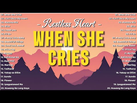 When She Cries - Restless Heart 💖 Philippines Music Trending Youtube & Spotify August 2025