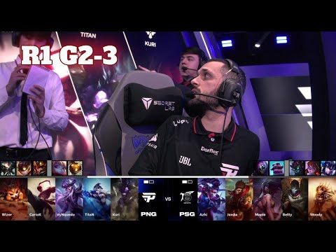 PSG vs PNG - Game 3 | Day 1 LoL Worlds 2024 Play-Ins | PSG Talon vs paiN Gaming G3 Full