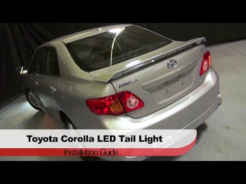 Spyder Auto Installation: 2009-10 Toyota Corolla LED Tail Lights