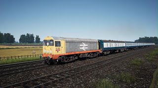 Train Sim World 5 British Rail Class 20 Chopper Blackpool Branches PS5 Gameplay