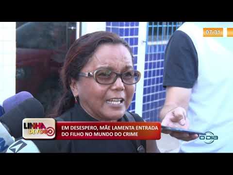 LINHA DE FOGO (02 12) EM DESESPERO, MíE LAMENTA ENTRADA DO FILHO NO MUNDO DO CRIME