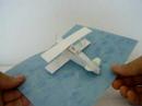 Pop-up Pitts Model 12 Airplane