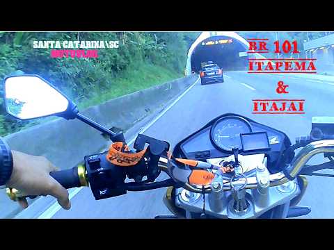MOTOVLOG,,,,, CAOS NA BR 101 ENTRE ITAPEMA E ITAJAI SANTA CATARINA \SC