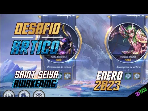 GUÍA DE DESAFÍO ÁRTICO ENERO 2023 | +17000 PUNTOS | CONSIGUE TUS CAJAS | [SAINT SEIYA AWAKENING]