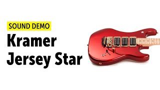 Video thumbnail for Kramer Jersey Star - Sound Demo (no talking) by Guitar Bonedo