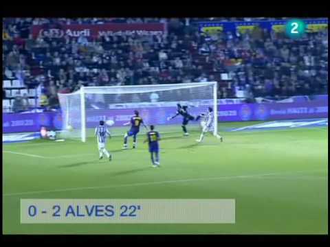 Valladolid - Barcelona (Liga BBVA 2009/2010: Resumenes 19ª Jornada)
