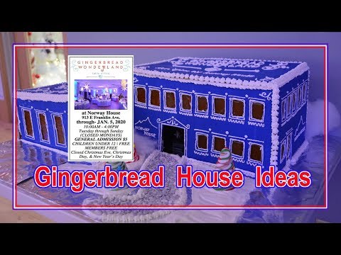 5th Annual 2019 Gingerbread Houses - Norway House Minneapolis