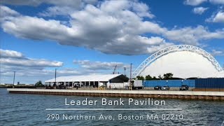 Leader Bank Pavilion in Boston Massachusetts