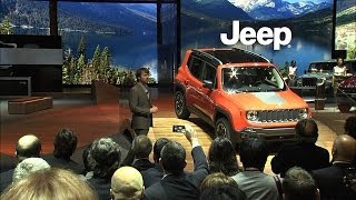 preview picture of video 'All-new 2015 Jeep Renegade Reveal at the Geneva Motor Show'