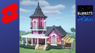 Minecraft : Pink House Build Short