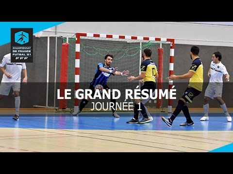 D1 Futsal, : les buts de la 1ère journée