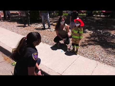 BCSO BCFD Birthday Parade for Kaeden