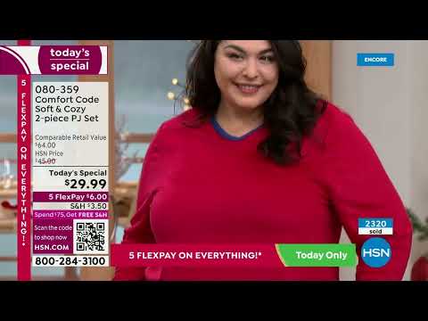 HSN | Comfort Code by Cuddl Duds Gifts Under $50 10.25.2022 - 03 AM