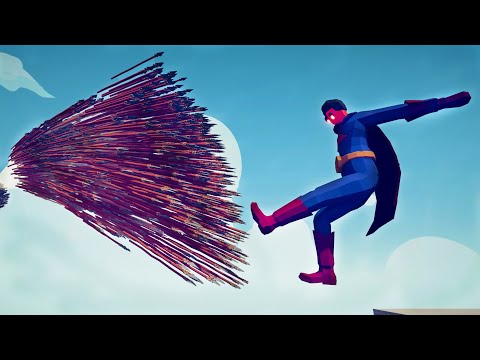 SUPERMAN vs EVERY GOD - Totally Accurate Battle Simulator TABS