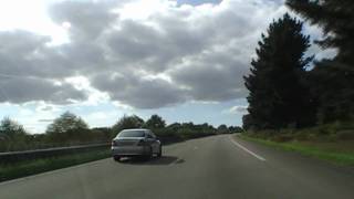 preview picture of video 'Driving Along The N12 Between Plouégat-Moysan & Plouigneau, Brittany, France 18th October 2009'