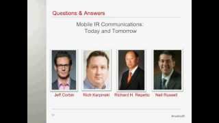 Mobile IR Communications - Today and Tomorrow