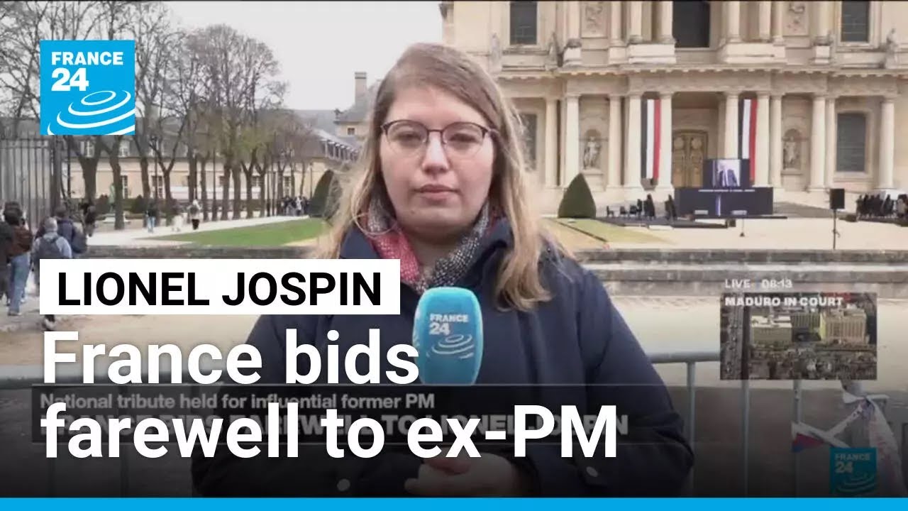 France bids farewell to ex-PM Jospin who 'modernised' nation • FRANCE 24 English