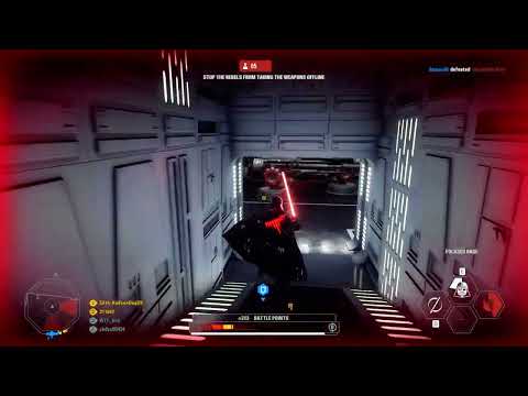 Vader does his best to defend the Death Star II | Battlefront 2