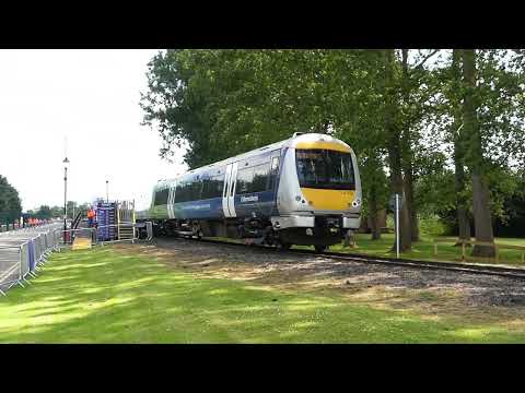 Honeybourne to Long Marston. #RailLive #hybridtrain