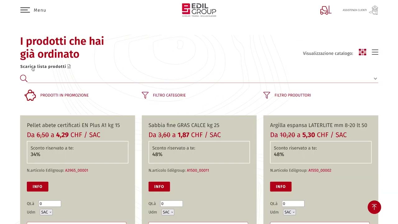 Il nostro catalogo online, aggiornamenti