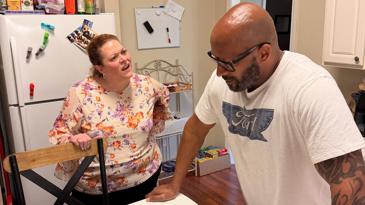 Last night when Larry confronted Bethany for popping up at Sharra’s house