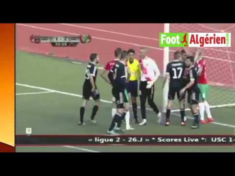 Ligue 2 Algérie (26e journée) : USM Bel Abbès 2 - ASO Chlef 1 (but de l'ASO)