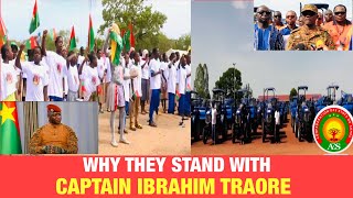 Burkina Faso : Free Tractors For Farmers And Support For Captain Ibrahim Traore 