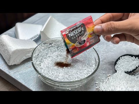 billions of people don't know! Make tons of money by mixing coffee grounds and Styrofoam