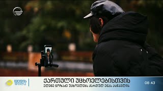 გოგო, რომელიც უცხოელებს ქართულს ასწავლის