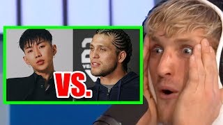 LOGAN PAUL SAW BRIAN ORTEGA PUNCH JAY PARK! video
