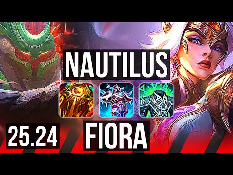 NAUTILUS vs FIORA (TOP) | EUW Master | 25.24