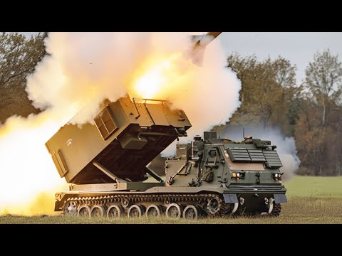 U.S. Army's M270 MLRS Unleashes Insane Firepower in Live Fire Operation in Germany!