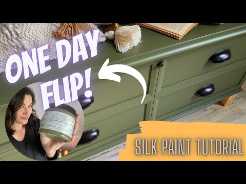 How To Paint & Makeover Your Furniture In 24 Hours! A Dixie Belle Silk Paint Tutorial